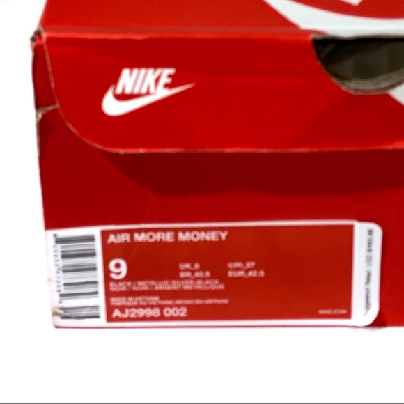 Nike Air More Money Trust Fund Black - Picture 8 of 8